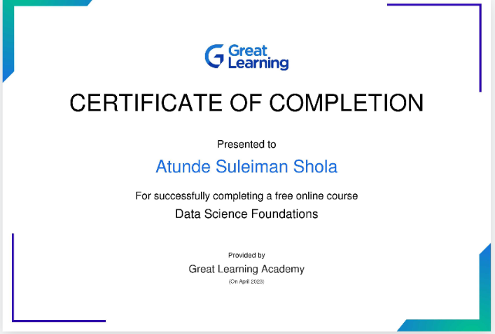 data science foundation